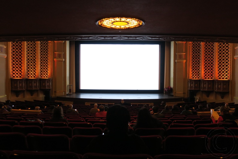 At the movies as an audience member, California Theater. IMG_1142.JPG
