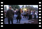 Bagpiper Outside Memorial's Final Destination